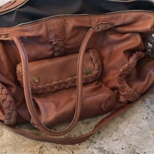 Not Rational Kelly Leather Diaper Bag